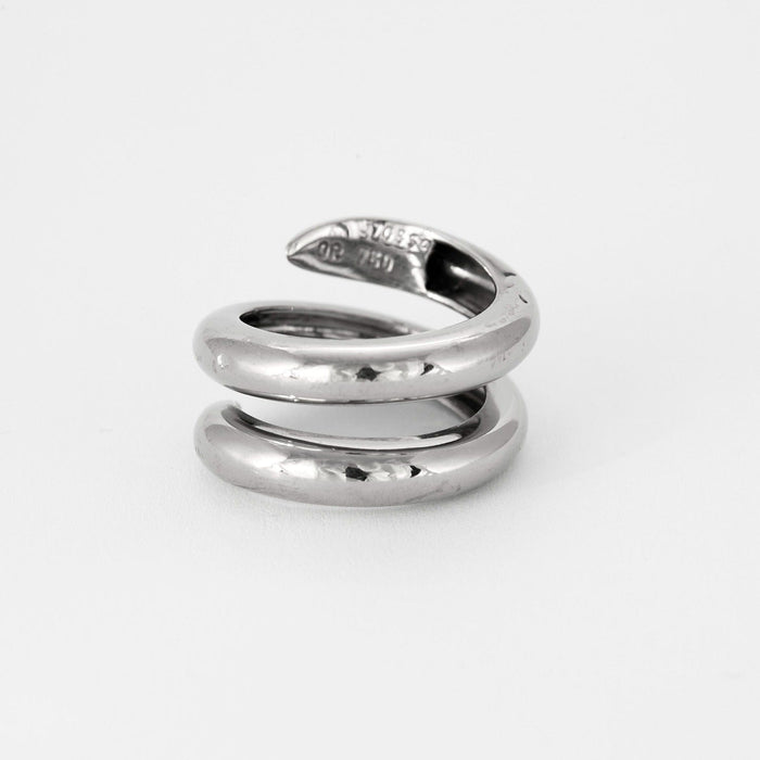 Bague 54 CHAUMET- Tango- Bague spirale en or gris 58 Facettes DV0836-2-54-3