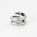 Bague 54 CHAUMET- Tango- Bague spirale en or gris 58 Facettes DV0836-2-54-3