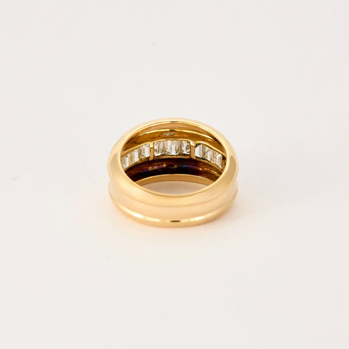 Bague 50 CARTIER- Bague en or jaune et diamants 58 Facettes DV6661-1-50-5