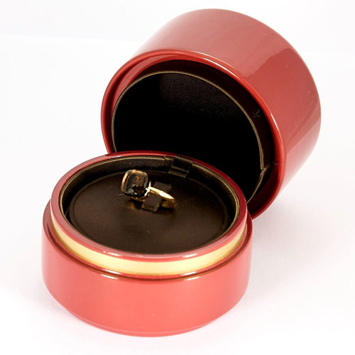 Bague 49 POMELLATO - Bague Nudo Classic en or rose et quartz fumé 58 Facettes DV10606-1-49-2