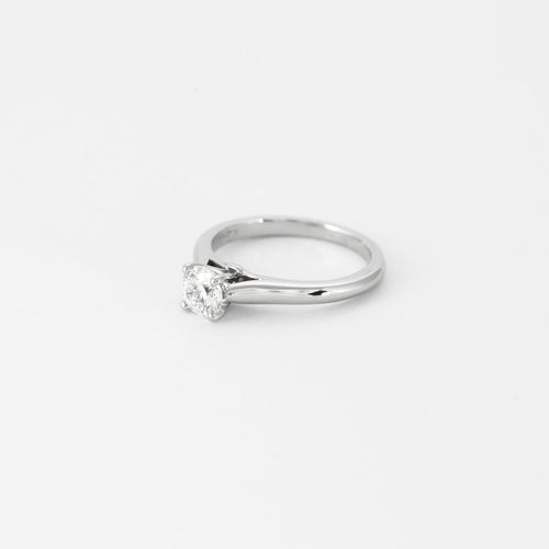 Bague 47 CARTIER - Solitaire 1895 en platine et diamant 58 Facettes DV0868-1-47-2
