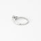 Bague 47 CARTIER - Solitaire 1895 en platine et diamant 58 Facettes DV0868-1-47-2
