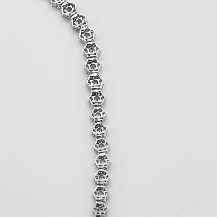 Collier Collier en or blanc et diamants 58 Facettes DV10753-1