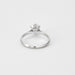 Bague 52.5 Solitaire en or blanc et diamant 58 Facettes DV0894-1-525-3