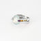 Bague 51.5 GUY LAROCHE - Bague croisée or blanc, aigue marine et pierres semi-préciseuses 58 Facettes DV3706-3-515-3