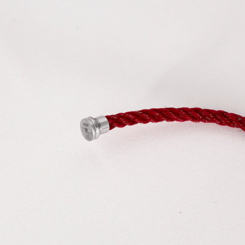 Bracelet FRED - Chance infinie - Bracelet or blanc et diamants 58 Facettes DV0920-1