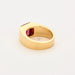 CARTIER - Tank - Bague or jaune et tourmaline rose