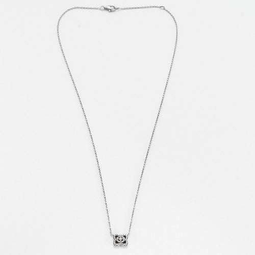 DE BEERS - Enchanted Lotus - Collier or blanc et diamants