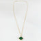 Collier VAN CLEEF & ARPELS - Magic Alhambra - Sautoir or jaune et malachite 58 Facettes DV0830-16