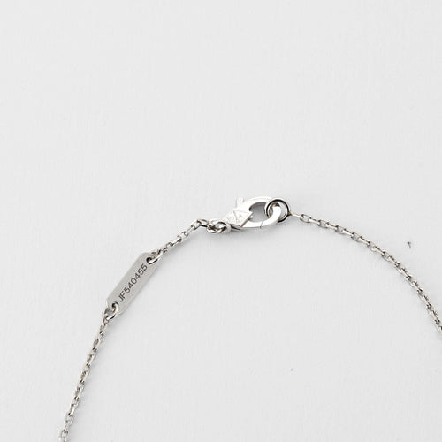 Collier VAN CLEEF & ARPELS - Vintage Alhambra - Holiday Pendant 2024 - Collier en or blanc et or rose guilloché 58 Facettes DV0830-18