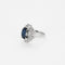 Bague 48 Bague en platine, saphir et diamants 58 Facettes DV11442-2