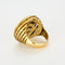Bague 56 Bague or jaune amati et diamant 58 Facettes DV0924-1-56-3