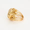 Bague 55 Bague en or jaune et citrine 58 Facettes DV11045-5-55
