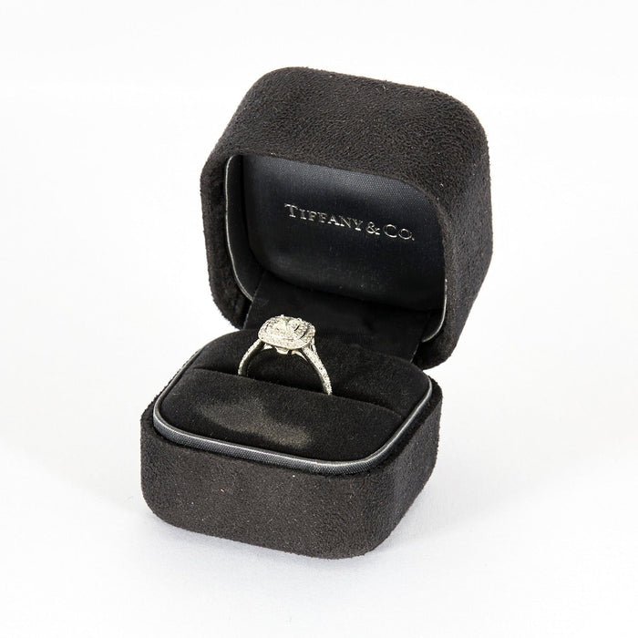 Tiffany & Co. Bague TIFFANY & CO - Bague Soleste Diamant taille coussin