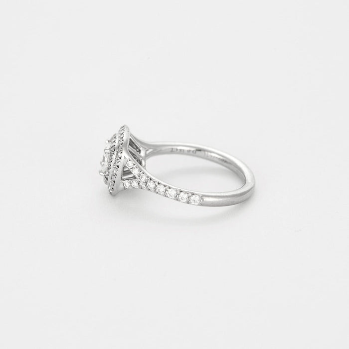 Tiffany & Co. Bague TIFFANY & CO - Bague Soleste Diamant taille coussin