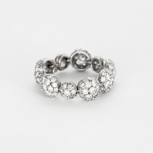 CHANTECLER- Bagues souples en or jaune et or gris, diamants et saphirs jaune