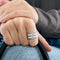 Bague 52 CHANEL - ULTRA - Bague céramique blanche, or gris et diamants. 58 Facettes DV11960-2-52-1