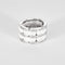 Bague 52 CHANEL - ULTRA - Bague céramique blanche, or gris et diamants. 58 Facettes DV11960-2-52-1