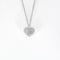 Collier CHOPARD - HAPPY DIAMOND - HEART - Collier or gris et diamants 58 Facettes DV0958-1