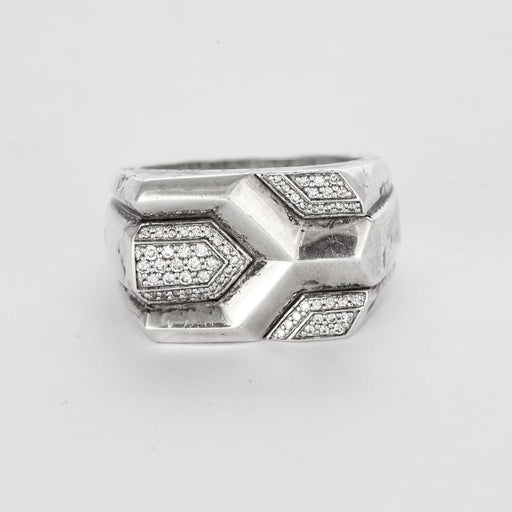 Bague 65 JOHN HARDY -  Bague argent et diamants 58 Facettes DV0951-1-65-2
