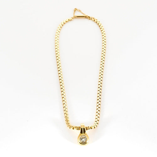 Collier Collier en or jaune et diamant 58 Facettes DV0021-11