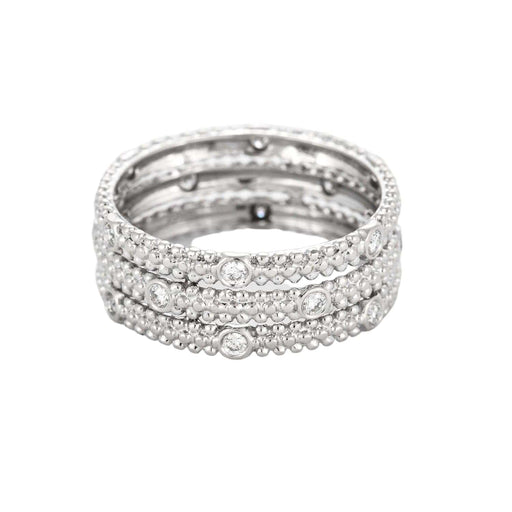 Bague 52 MAUBOUSSIN - Bague Le Premier Jour en or blanc et diamants. 58 Facettes DV6598-13-52-2