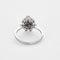 Bague 50 Bague en or gris et diamants 58 Facettes DV0120-15-50-5