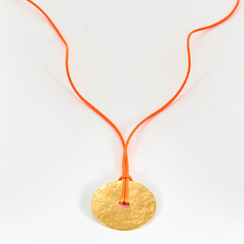 Pendentif DINH VAN - Pi - Pendentif en or martellé 58 Facettes DV12511-3