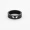 Bague 56 MESSIKA - Bague Move en titanium noir et diamant noir 58 Facettes DV12249-2