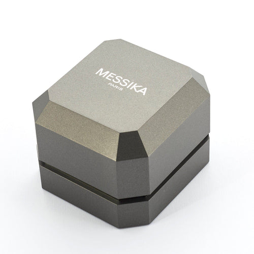 Bague 56 MESSIKA - Bague Move en titanium noir et diamant noir 58 Facettes DV12249-2