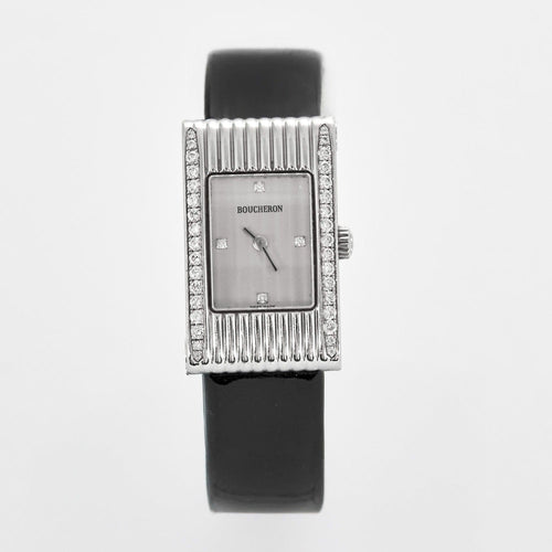 Montre BOUCHERON - Reflet - Montre acier et diamants 58 Facettes DV0791-9