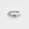 Bague 55 PIAGET - Biseau - Bague en or gris et citrine 58 Facettes DV12511-8-DV0882-1