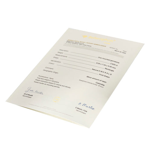 Bague 52 Bague or jaune  Émeraude de Colombie et diamants 58 Facettes DV11451-7-52-2