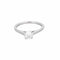 Bague 48 DE BEERS - Bague solitaire platine et diamant 0.54 carat environ 58 Facettes DV0973-1-48-2