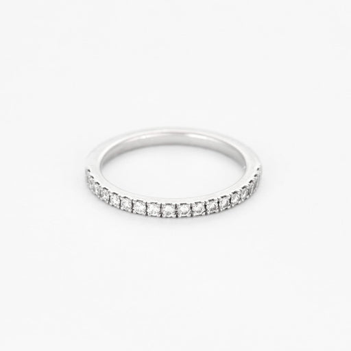 47.5 DE BEERS - Demie alliance en platine et diamants 58 Facettes DV0973-2-475-3