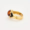Bague 51 Bague en or jaune onyx, diamants et citrine 58 Facettes DV0463-15-51-2