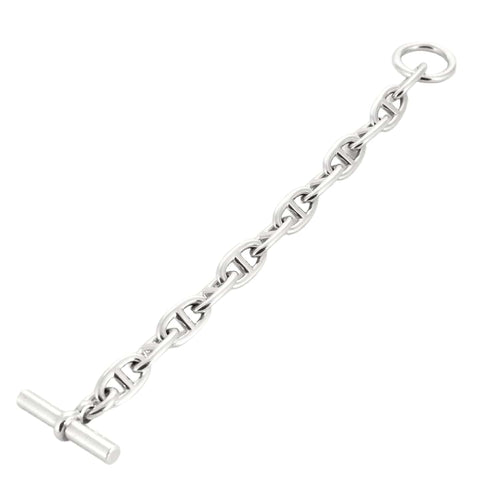 Bracelet HERMES - Bracelet chaîne d'ancre en argent, grand modèle 58 Facettes DV0981-1
