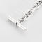 Bracelet HERMES - Bracelet chaîne d'ancre en argent, grand modèle 58 Facettes DV0981-1