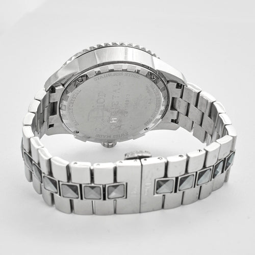 Montre DIOR - Montre chronographe Dior modèle Christal « CD114313 » en acier et diamants, Mouvement Quartz 58 Facettes DV0947-3