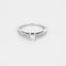 Bague 48.5 Mauboussin - Tu es le Sel de ma vie N°2 - Bague Solitaire en or gris et diamants 58 Facettes DV12741-1-485-2