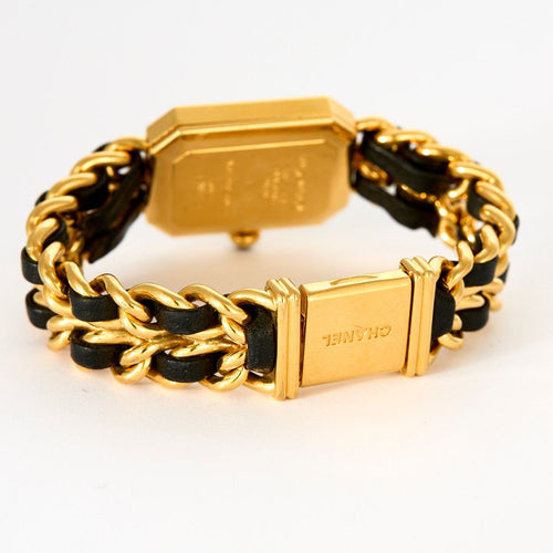 Montre CHANEL - Montre Ma Première Réf 23912 en plaqué or et cuir Mouvement Quartz 58 Facettes DV0986-1