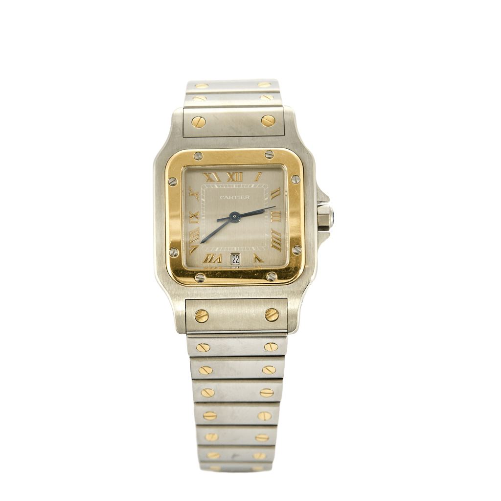 Cadran De Montre Horlogerie - Diamètre 27.60 Mm, Couleur Galbé Gris/noir - Occasion Pour Réparation Ou Customisation