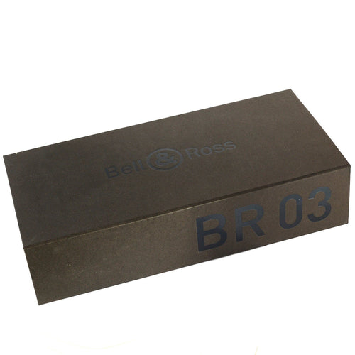 Montre BELL & ROSS - Montre automatique Bell & Ross BR0392 en acier inoxydable et bracelet en cuir. 58 Facettes DV12249-4