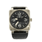 Montre BELL & ROSS - Montre automatique Bell & Ross BR0392 en acier inoxydable et bracelet en cuir. 58 Facettes DV12249-4
