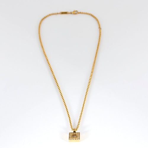 Collier CHOPARD - Happy Diamonds - Collier or jaune et diamants 58 Facettes DV11970-1