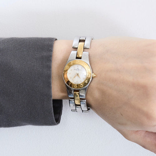 Montre BAUME ET MERCIER - Linea - Bracelet montre en acier, index diamants 58 Facettes DV0985-1