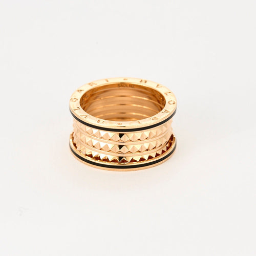 Bague 63 BULGARI - Bague Zéro 1 Rock - Bague or rose 58 Facettes DV0993-1-63-2