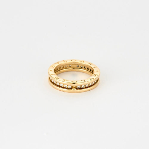 Bague 51 Bulgari Bague B.zero en or jaune et diamants 58 Facettes DV1719-8-51-2