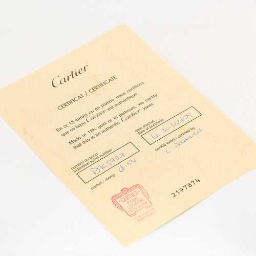 Bague 54 CARTIER - Alliance en or jaune 58 Facettes DV0998-2