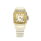 Montre CARTIER - SANTOS - Montre bi-ton Santos Galbée Réf. 1567 en or jaune et acier 58 Facettes DV0999-1